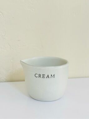 Hearth & Hand with Magnolia Cream Cellar Stoneware Small Creamer Pitcher